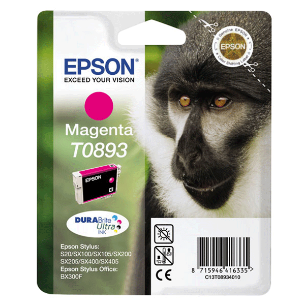 Cartucho de tinta Epson C13T08934011 magenta original