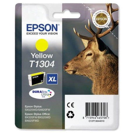 Cartucho de tinta Epson C13T13044012 amarillo original
