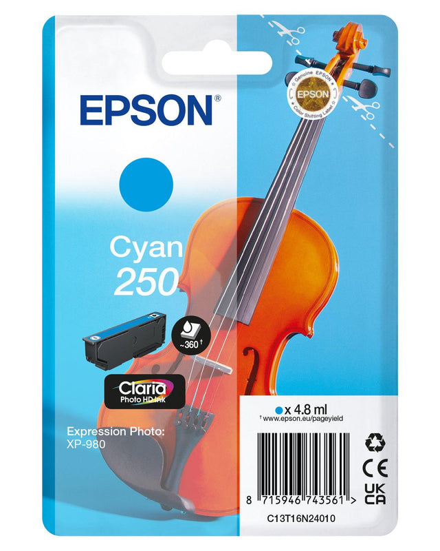Cartucho de tinta Epson C13T16N24010 cian original