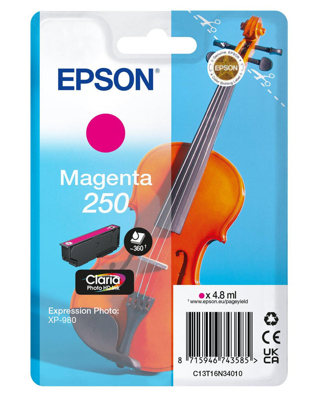 Cartucho de tinta Epson C13T16N34010 magenta original