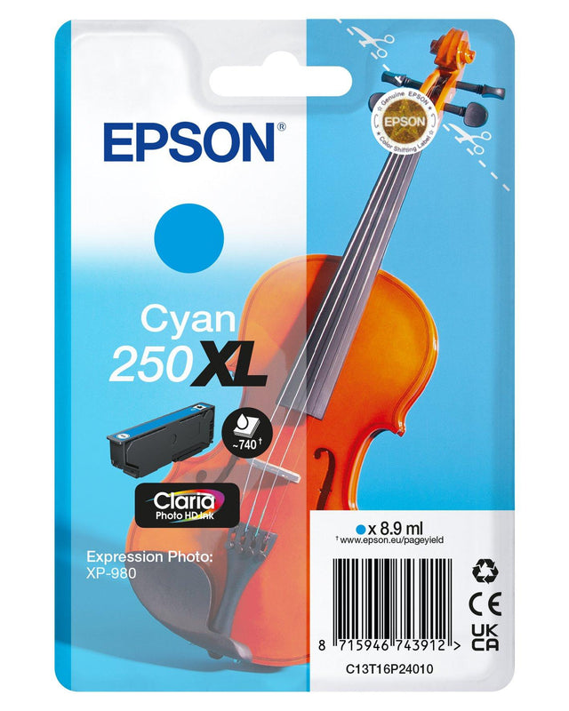 Cartucho de tinta Epson C13T16P24010 cian original