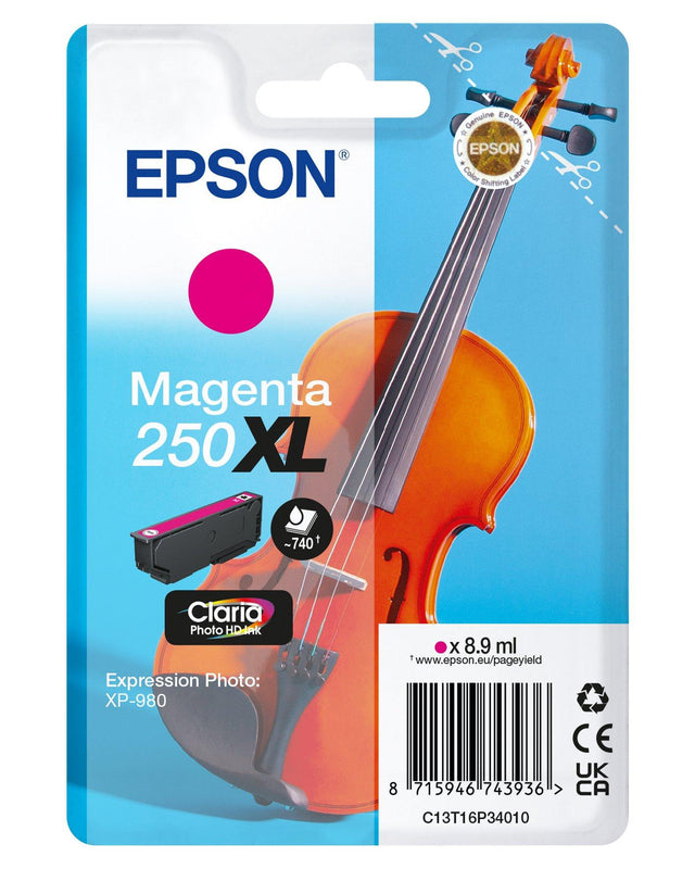 Cartucho de tinta Epson C13T16P34010 magenta original