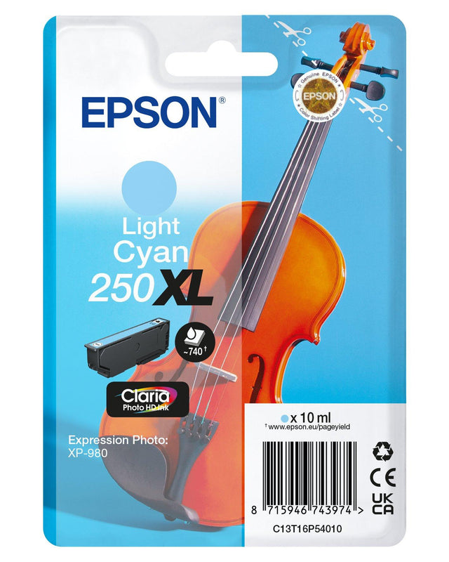 Cartucho de tinta Epson C13T16P54010 cian claro original
