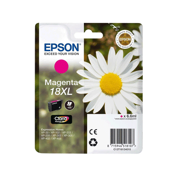 Cartucho de tinta Epson C13T18134022 magenta original