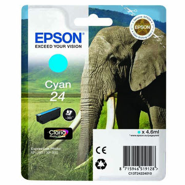Cartucho de tinta Epson C13T24224012 cian original