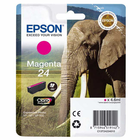 Cartucho de tinta Epson C13T24234012 magenta original