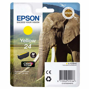 Cartucho de tinta Epson C13T24244012 amarillo original