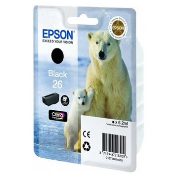 Cartucho de tinta Epson C13T26014022 negro original