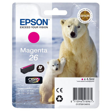 Cartucho de tinta Epson C13T26134022 magenta original