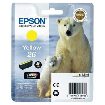 Cartucho de tinta Epson C13T26144022 amarillo original