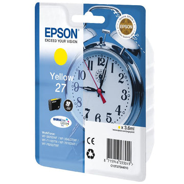 Cartucho de tinta Epson C13T27044012 amarillo original