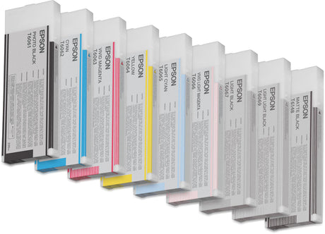 Cartucho de tinta Epson C13T614800 negro mate original.