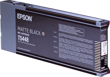 Vista 2 del cartucho de tinta Epson C13T614800 negro mate original.