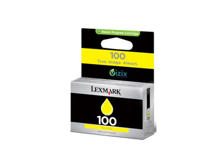 Vista 2 de cartucho de tinta Lexmark 14N0902E amarillo original