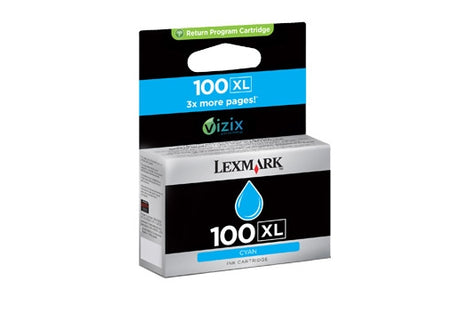Cartucho de tinta Lexmark 14N1069E cian original