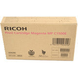 Cartucho de tinta Ricoh 888549 magenta original.