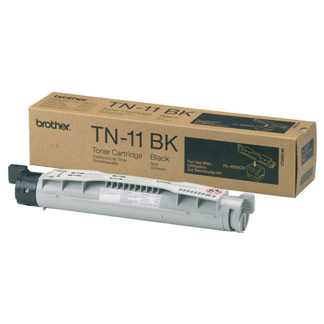 Tóner Brother TN11BK Original Negro
