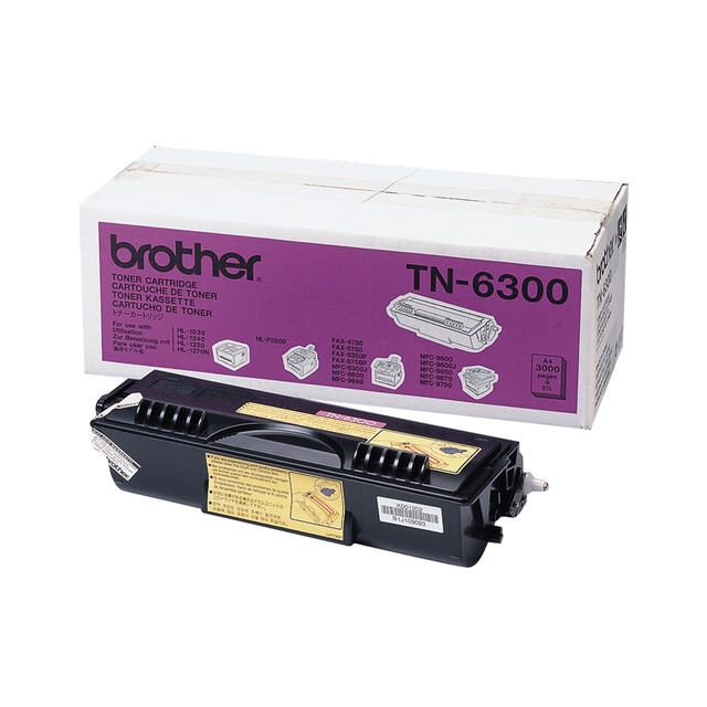 Tóner Brother TN6300 Original Negro