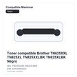 Toner compatible Brother TN625XXL TN625XL TN625XXLBK TN625XLBK Negro