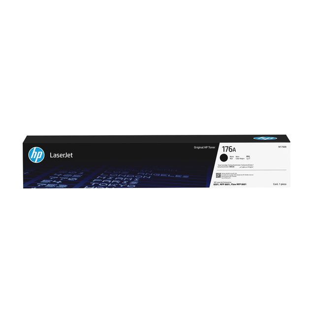 Tóner HP 176A original negro (W1760A)