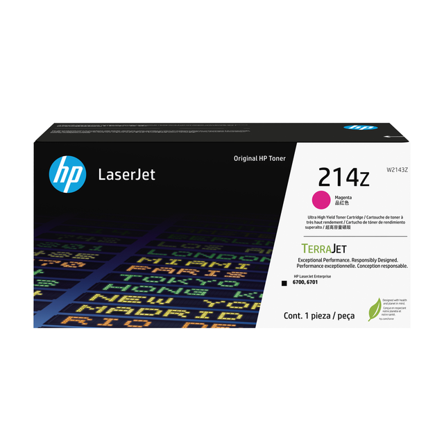 Tóner HP 214Z original magenta (W2143Z)