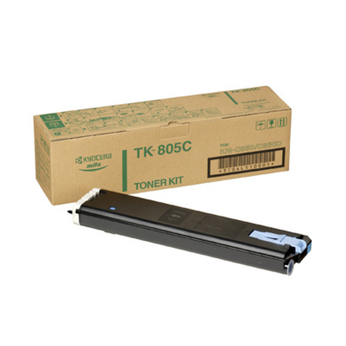 Tóner Kyocera 370AL510 Original Cian