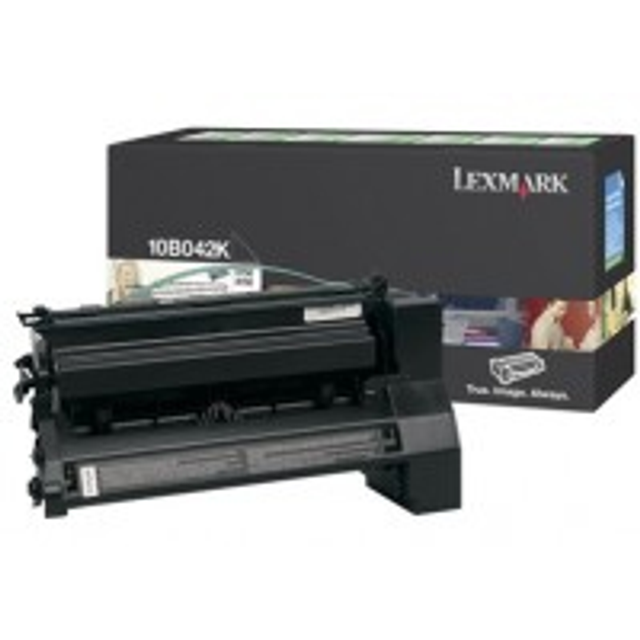 Tóner Lexmark 10B042K Original Negro