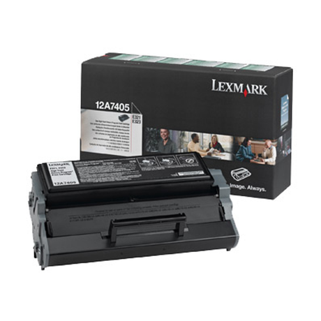 Tóner Lexmark 12A1644 Original Negro