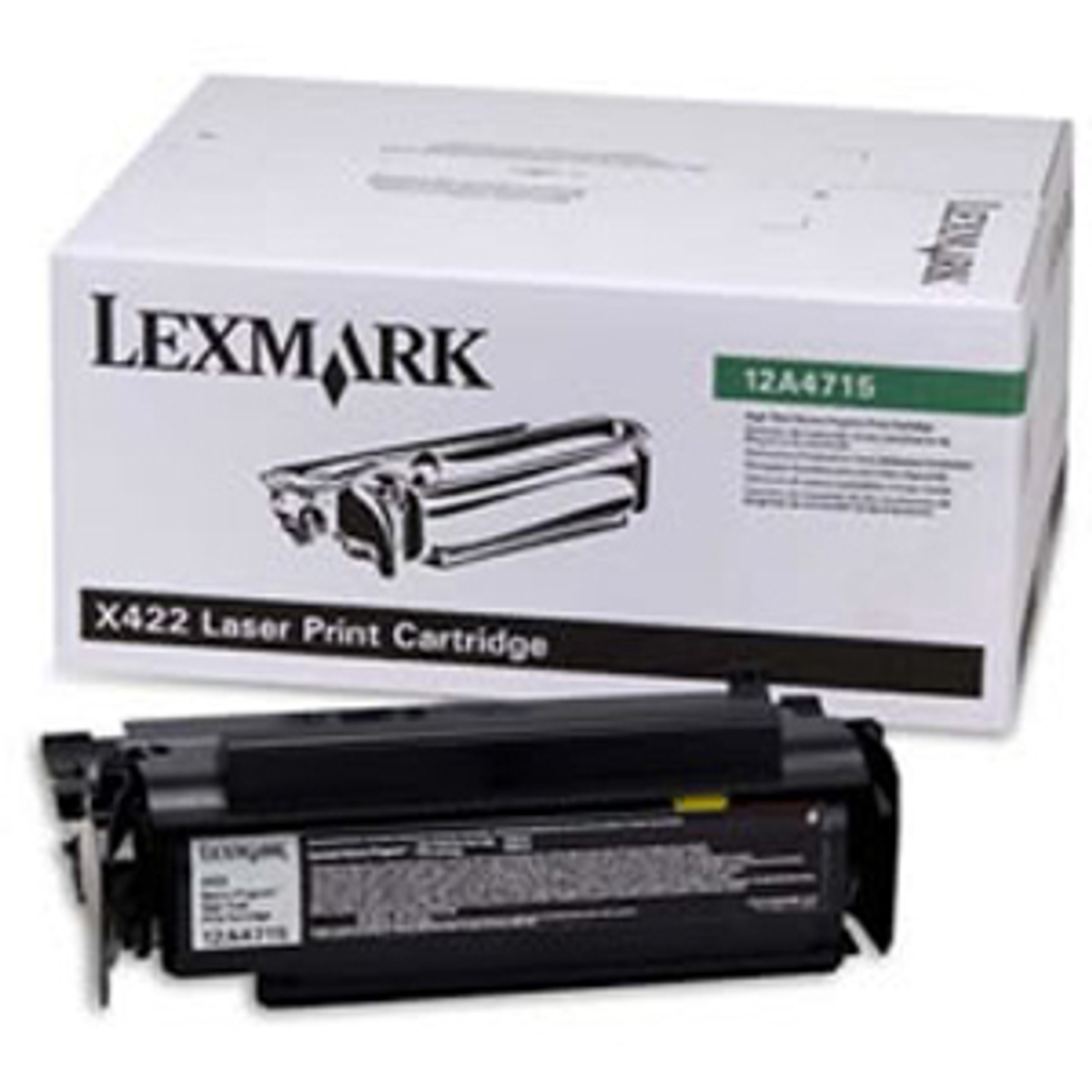 Tóner Lexmark 12A4715 Original Negro