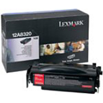 Tóner Lexmark 12A8320 Original Negro