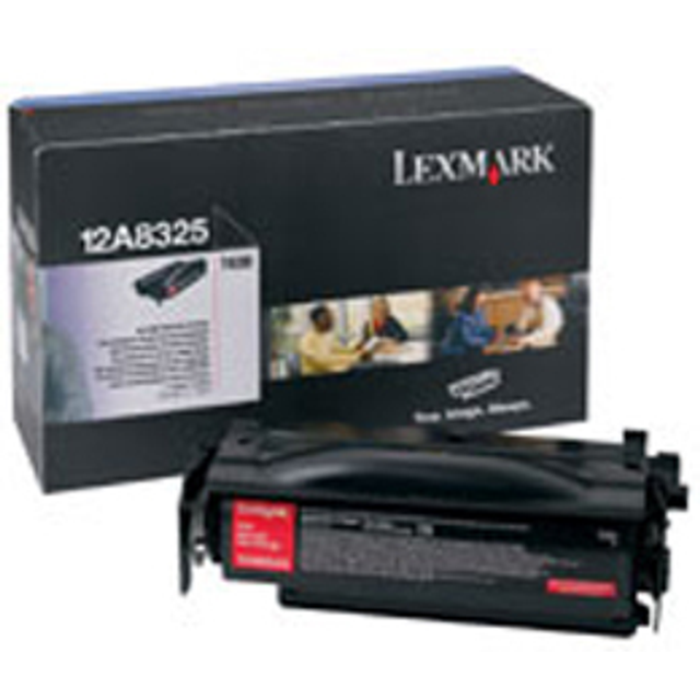 Tóner Lexmark 12A8325 Original Negro