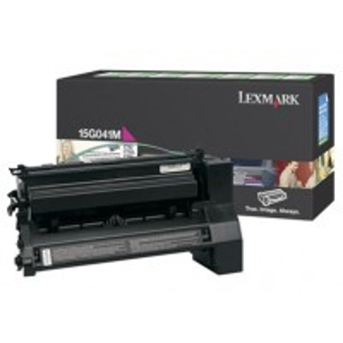 Tóner Lexmark 15G041M Original Magenta