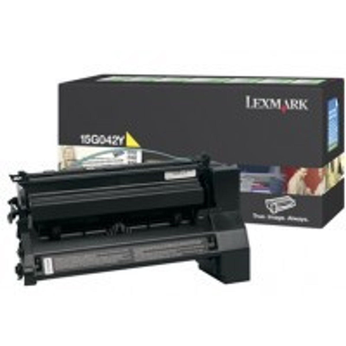 Tóner Lexmark 15G042Y Original Amarillo