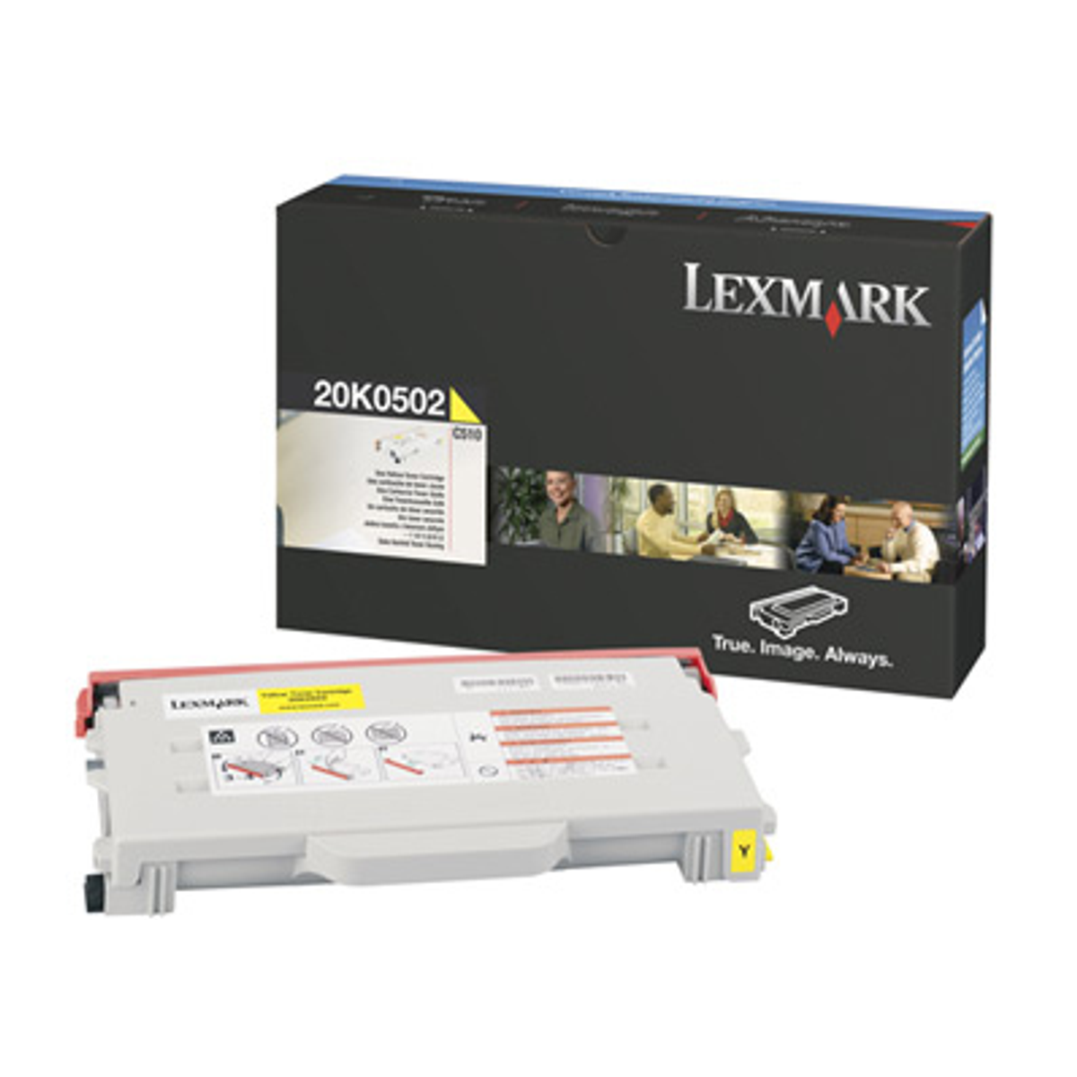Tóner Lexmark 20K0502 Original Amarillo