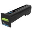 Tóner Lexmark 72K2XCE Original Cian