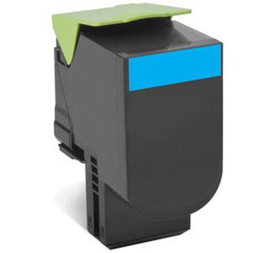 Tóner Lexmark 80C2SCE Original Cian