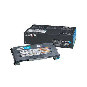 Tóner Lexmark C500H2CG Original Cian