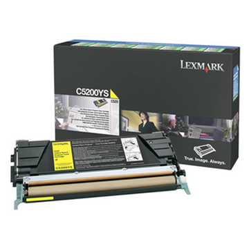 Tóner Lexmark C5200YS Original Amarillo