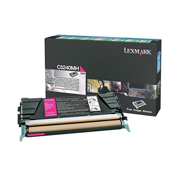 Tóner Lexmark C5240MH Original Magenta