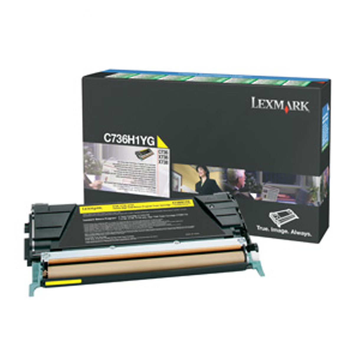 Tóner Lexmark C736H1YG Original Amarillo