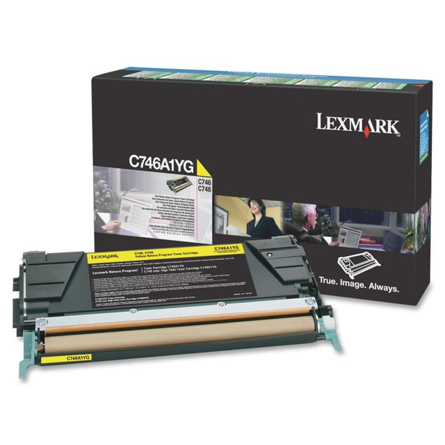 Tóner Lexmark C746A1YG Original Amarillo