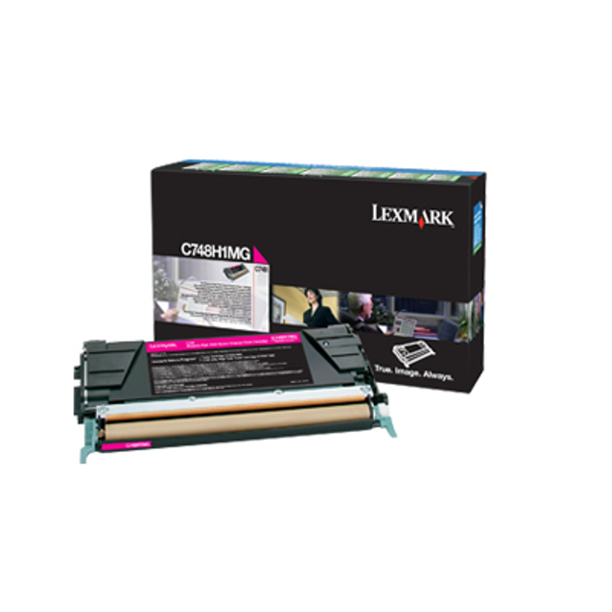 Tóner Lexmark C748H1MG Original Magenta