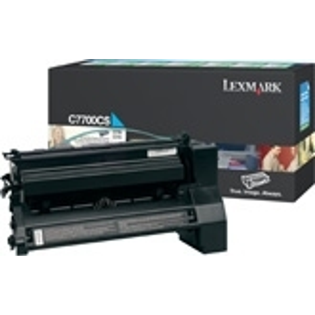Tóner Lexmark C7700CS Original Cian