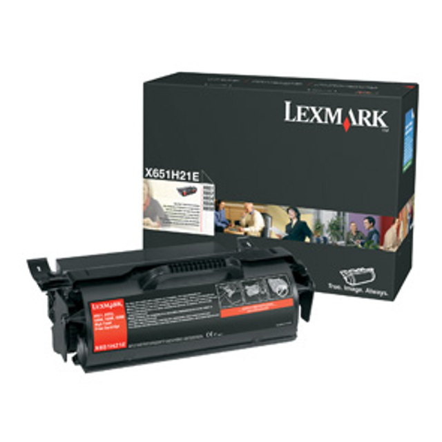 Tóner Lexmark X651H31E Original Negro