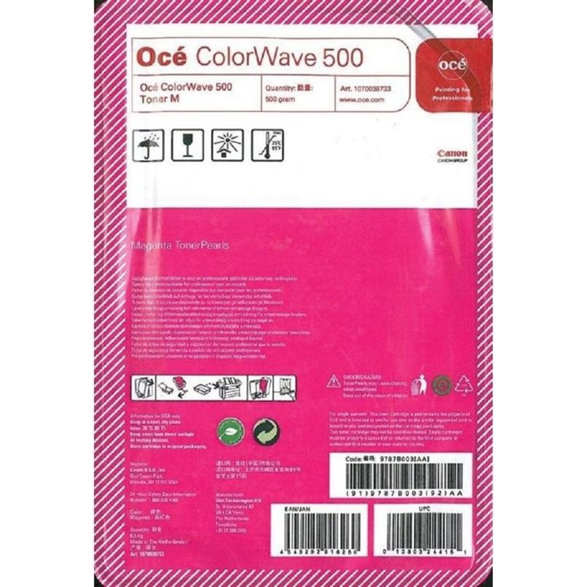 Tóner Oce 1070038733/1070088884 Original Magenta