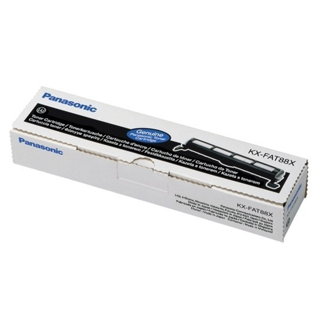 Tóner Panasonic KX-FAT88X Original Negro