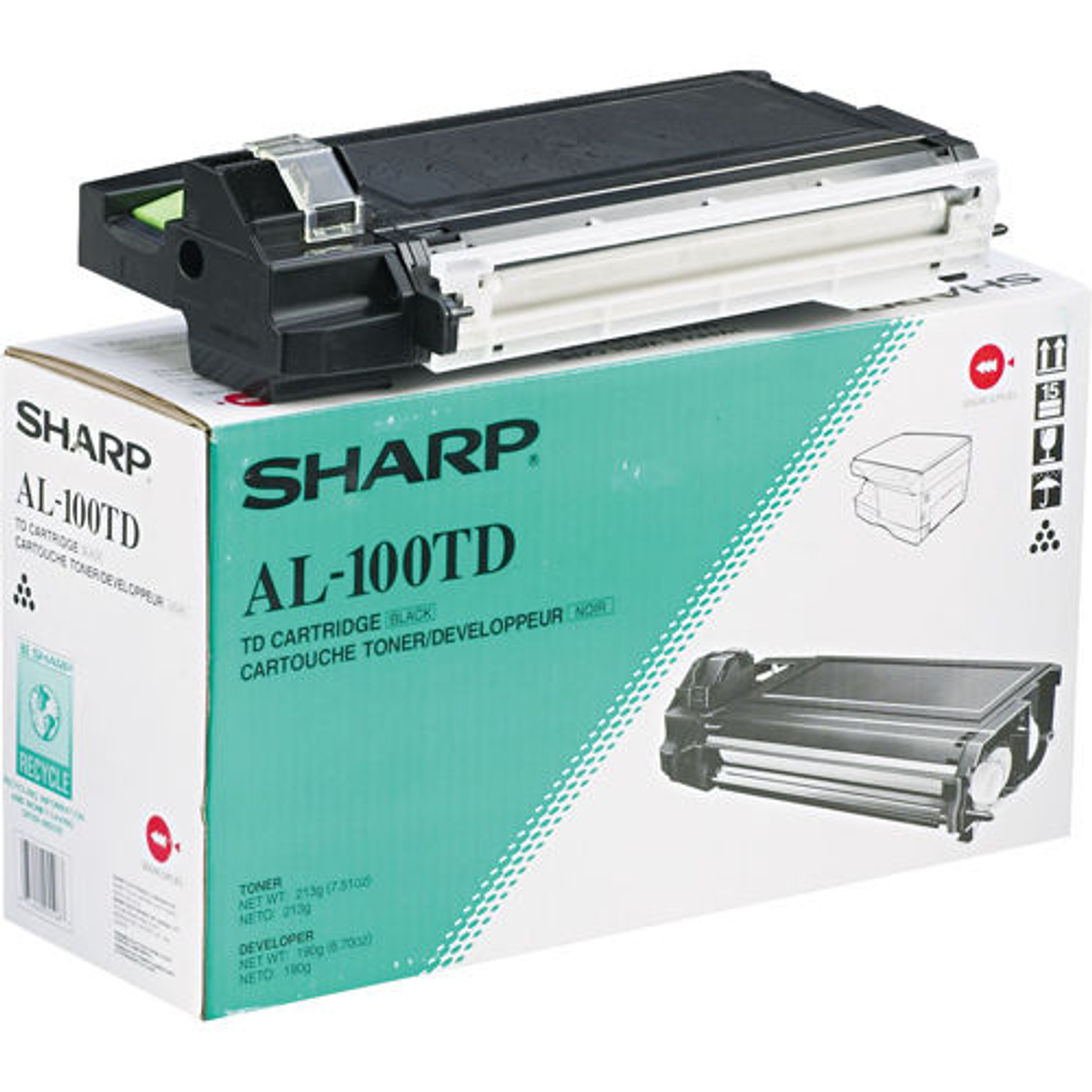 Tóner Sharp AL100TD Original Negro