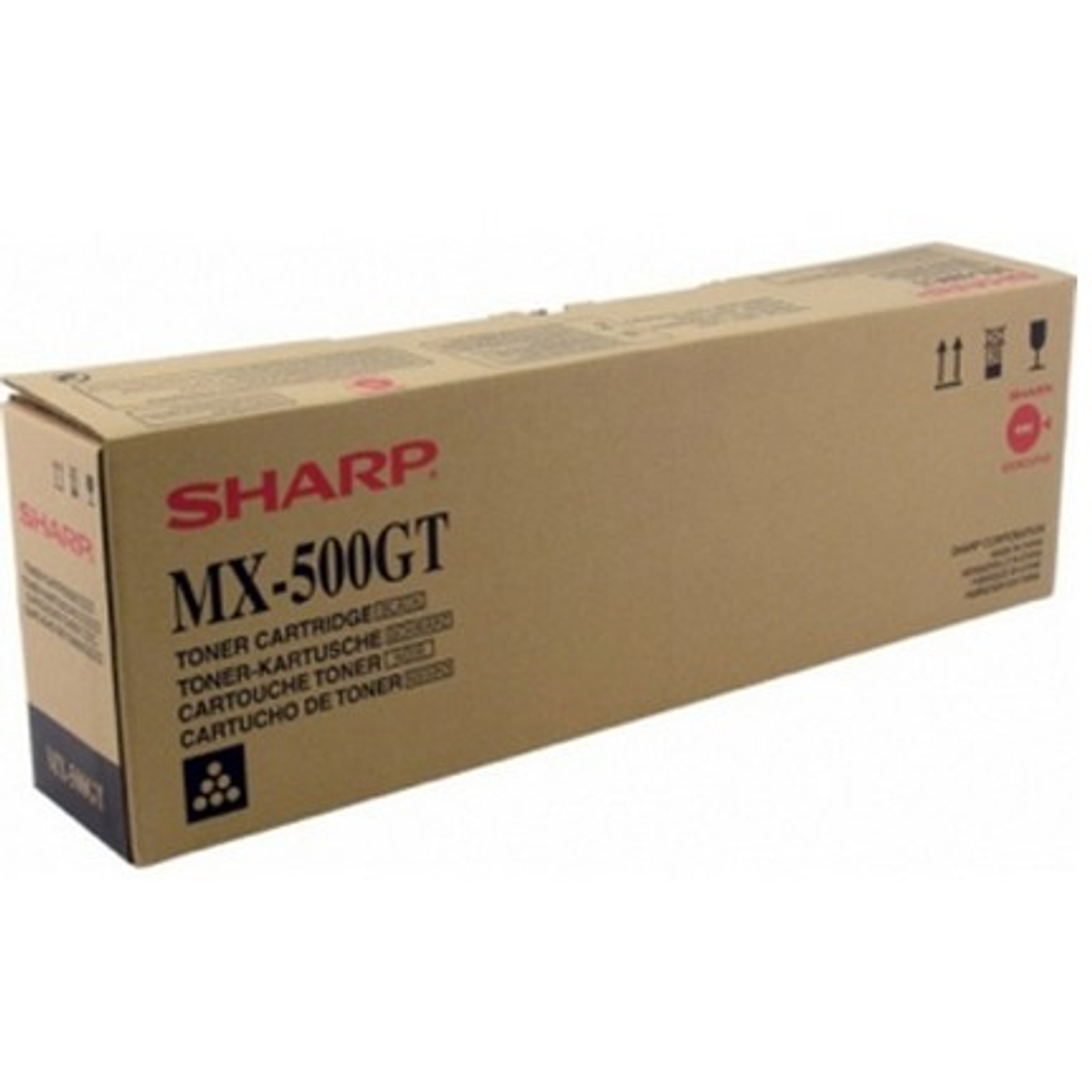 Tóner Sharp MX-500GT Original Negro