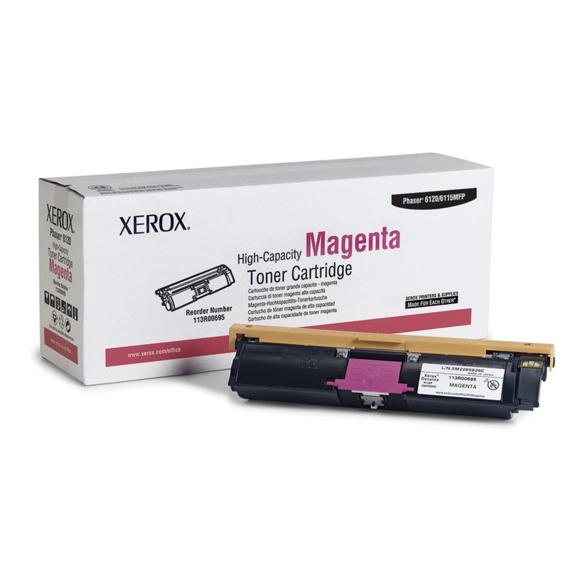 Tóner Xerox 113R00695 Original Magenta