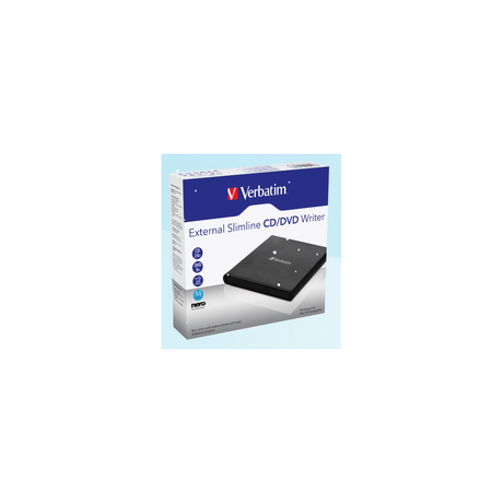 Grabadora externa CD/DVD Verbatim USB (98938)